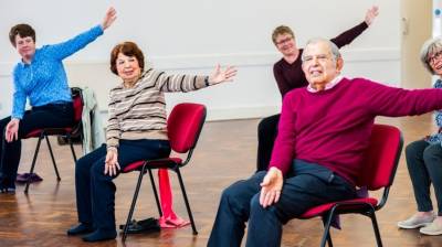 Seated Exercise - volunteer opportunity