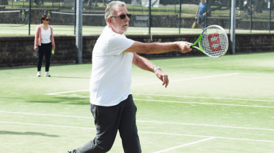 Volunteer at our Walking Tennis sessions